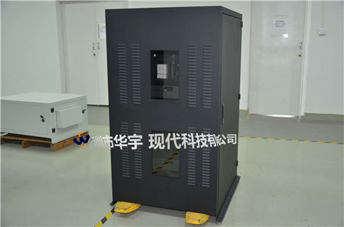 我司21号发货浙江,为浙江某公司提供定制款恒温恒湿户外投影仪安装柜
