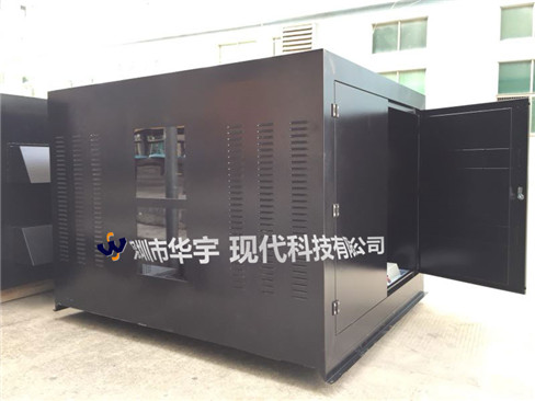 我司为上海某公司提供大型户外投影机柜