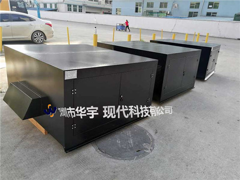 我司为广州卓远电子有限公司提供定制户外投影机柜